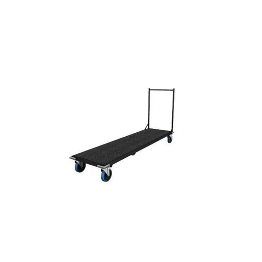 Rectangular Table Trolley L 182 x W 52 x H 80 cm, Allows Up To 8 Tables To Be Stored Flat And Stacked, Moving Is Now Simpler And Safer Than Ever