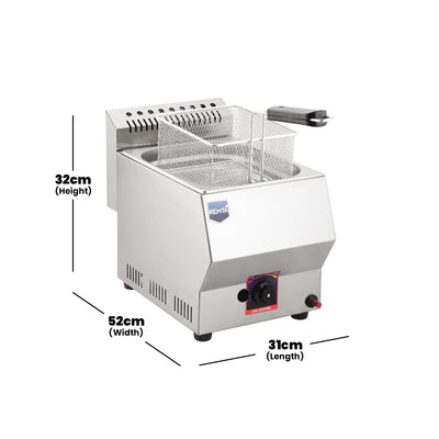 Remta 5 L Single Electric Fryer, 2750 W