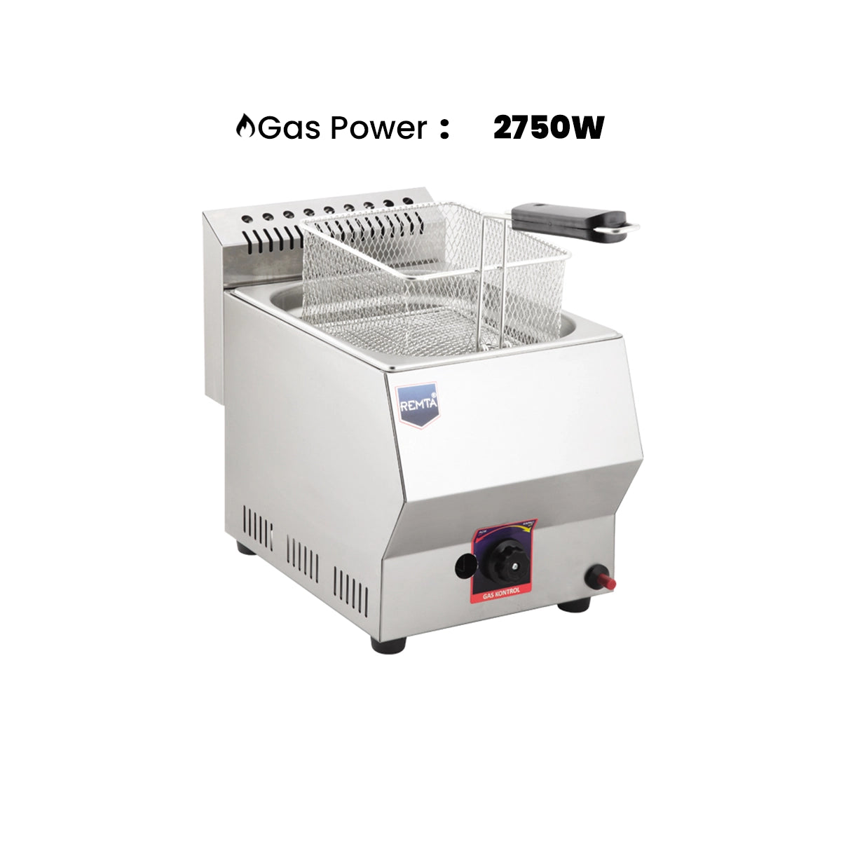 Remta 5 L Single Electric Fryer, 2750 W