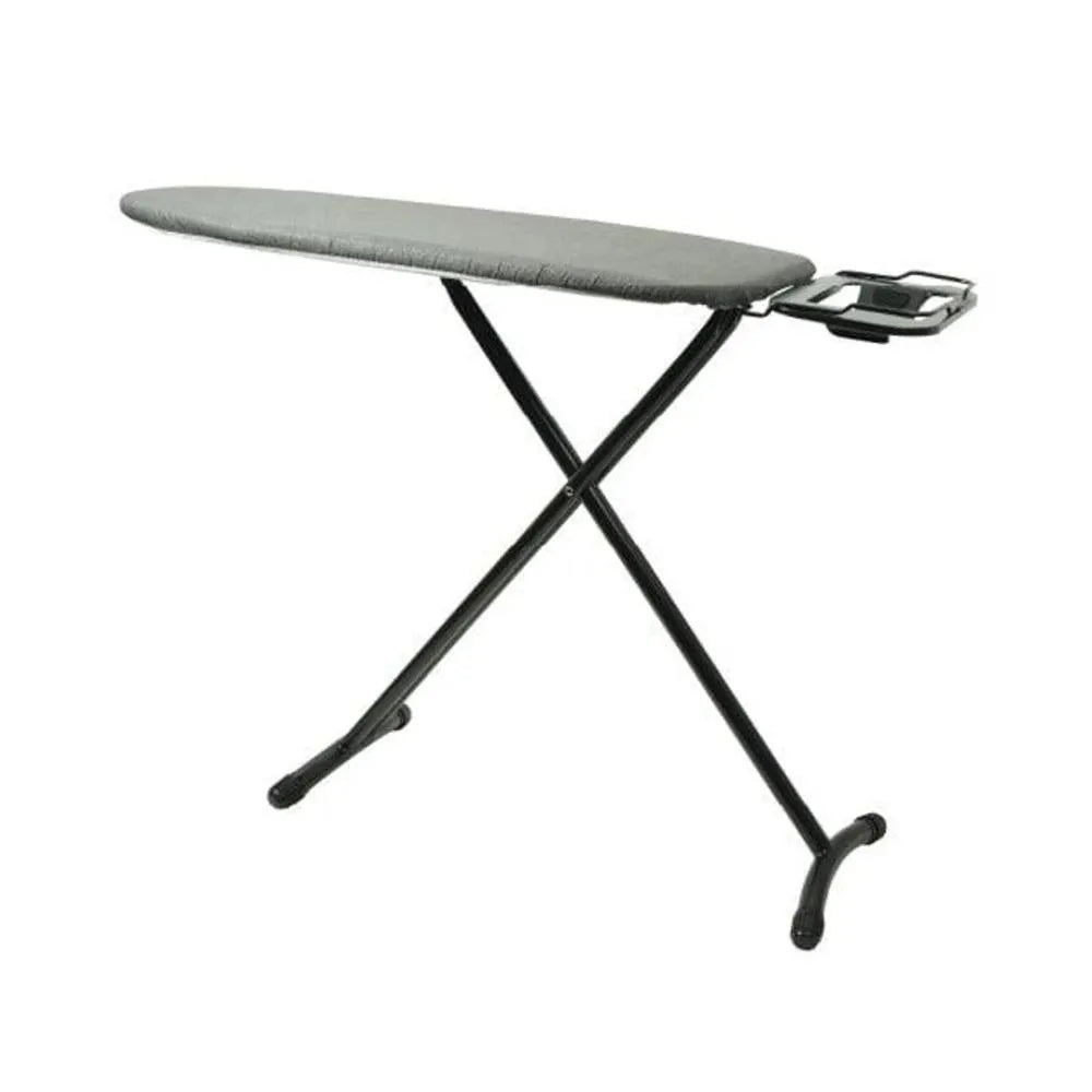 Roomwell Classic Ironing Board, L 95 x W 32 cm, Heat Resistant Cover, Adjustable Height , Sturdy Legs, Color Grey