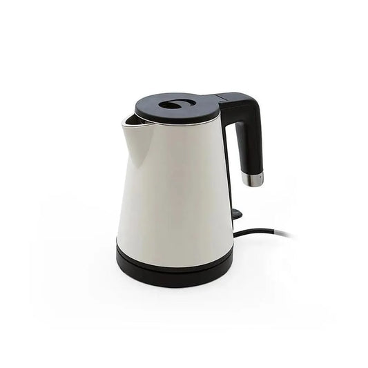 Roomwell UK Double Wall Stainless Steel White Nova Electric Kettle, 600 ml, 1000 W