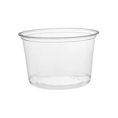 Hotpack Round PET Deli Container Without Lid, 473 ml, 500 PCs