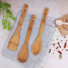 Royal Ford RF5109 3 Pcs Bamboo Kitchen Tools Set