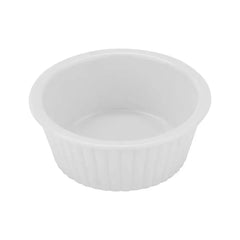 Rubber Plas Tech White Polycarbonate Jam Bowl 30 ml