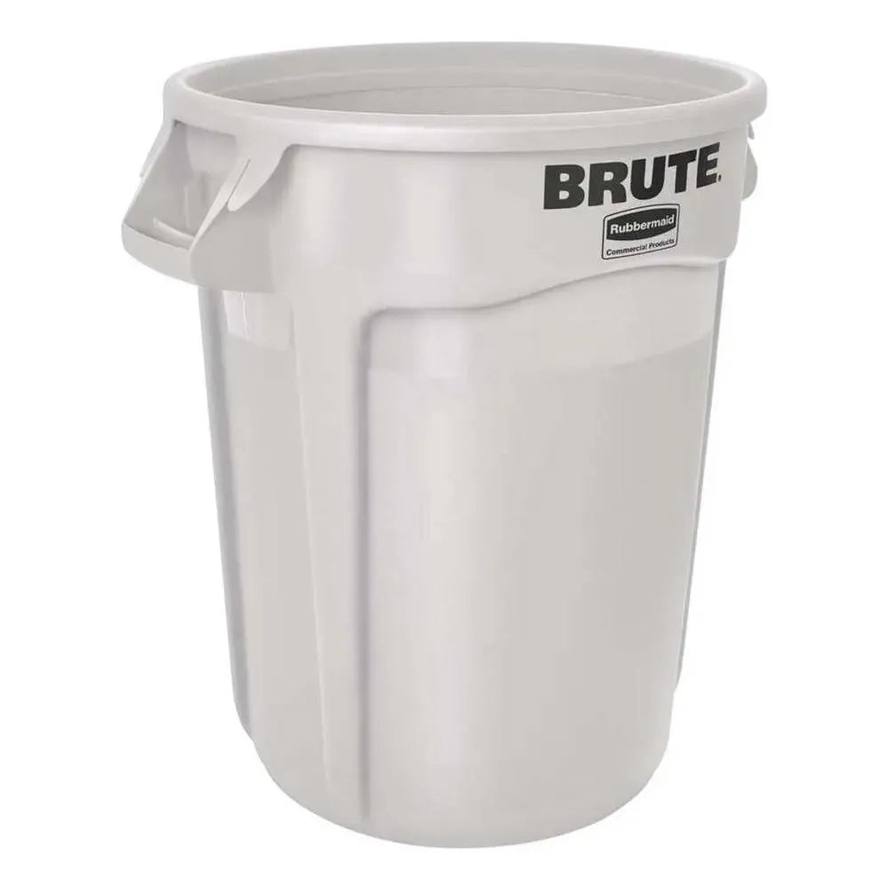 Rubbermaid 121L Brute Container Without Lid White