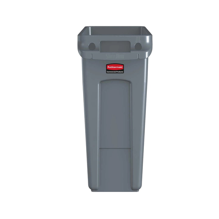 rubbermaid 60l vented slim jim grey