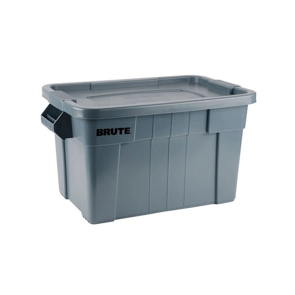 rubbermaid 75 5l brute tote grey 1 x 6