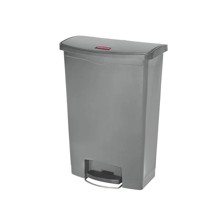 rubbermaid 90l slim jim step on pedal bin grey