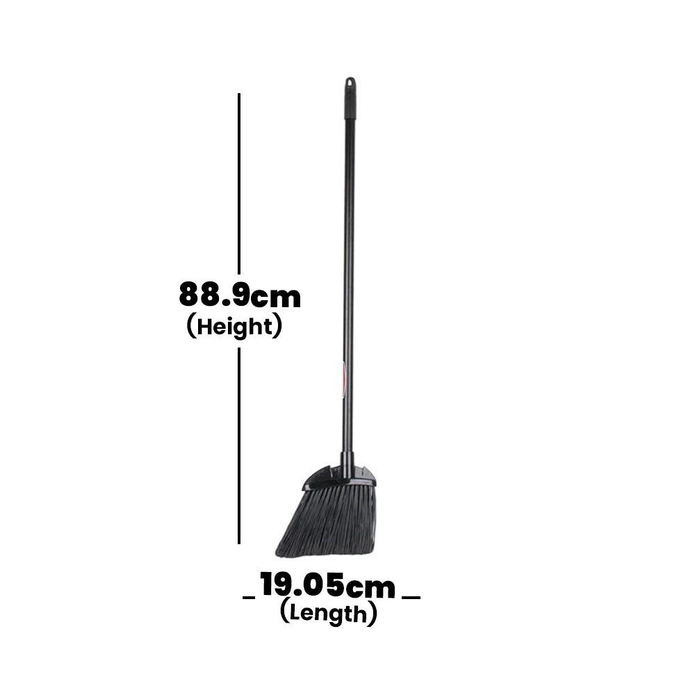 rubbermaid lobby broom black 1 x 6