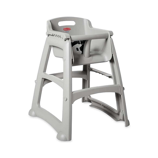 rubbermaid platinum baby high chair without wheels