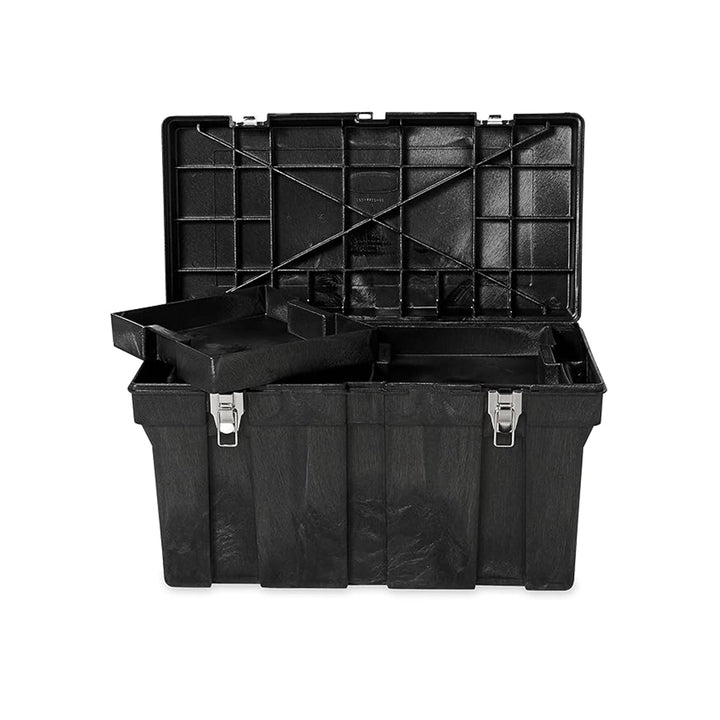 rubbermaid tool box black