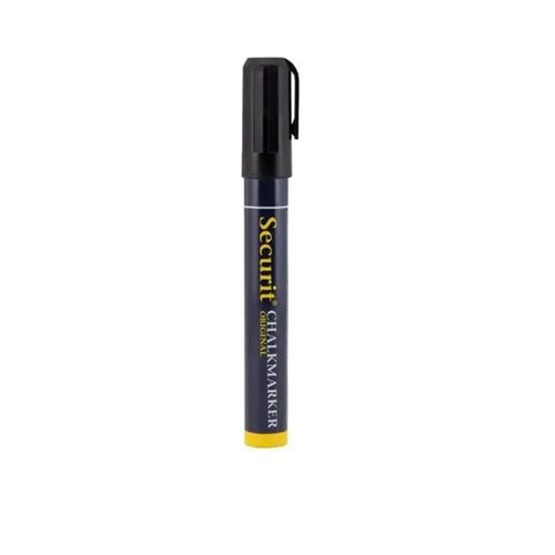 Securit SMA510-BL Liquid Chalk Marker Medium 2-6 mm Nib, Color Black, Set of 3