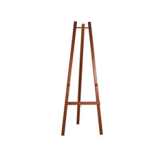 Securit® Wooden Easel Stand H 165 cm, Color Mahogany