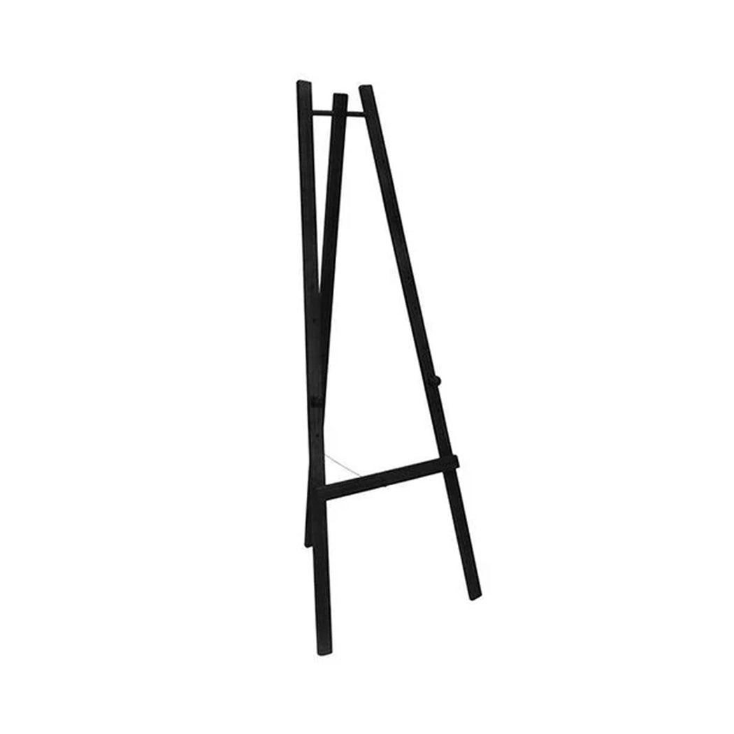 Securit® Wooden Easel Stand H 165 cm, Color Black