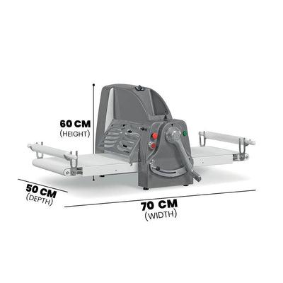 Mecnosud SB500-70 Dough Sheeter 0.55kW - HorecaStore