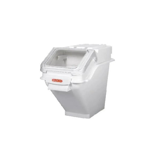 Shelf Ingredient Bin White Polypropylene 10 Liters