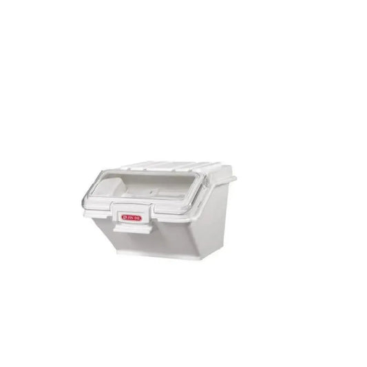 Shelf Ingredient Bin White Polypropylene 24 Liters