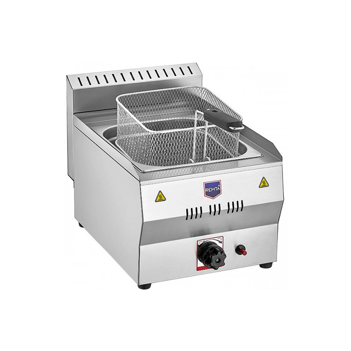 Remta Single Gas Fryer 8 liters Tub and Basket