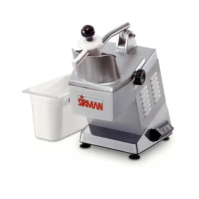 Sirman Aluminium and Stainless Steel  Electric 515W TM ALU-LID Fruit And vegetable Slicing Machine, 28 X 51 cm