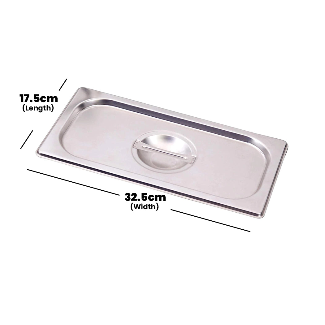 Viraj Stainless Steel GN 1/2 Pan With Lid