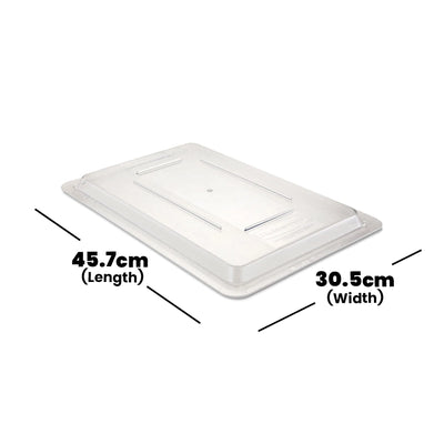 rubbermaid lid for clear food box 1 x 6