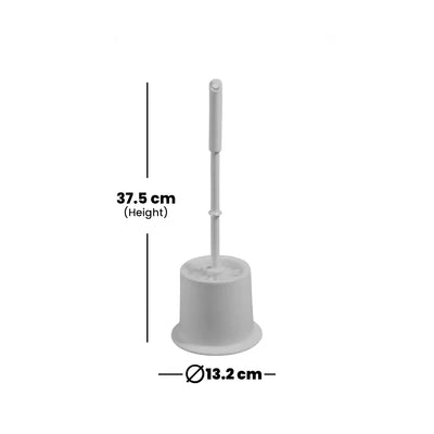 THS HB660 White Toilet Brush Set With Caddy