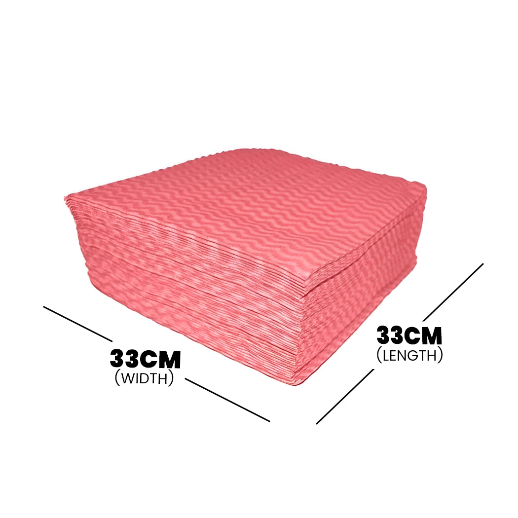 THS Disposable J-Cloth , Red, 36 pkt