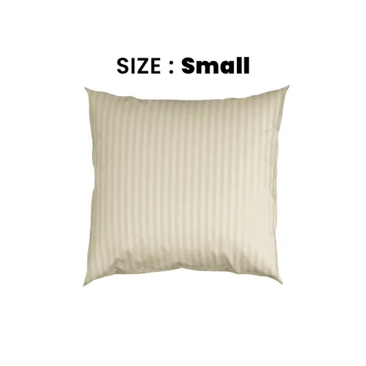 ths zen stripes small cushion cover beige