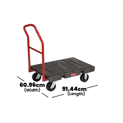 rubbermaid platform truck 91 x 61 cm