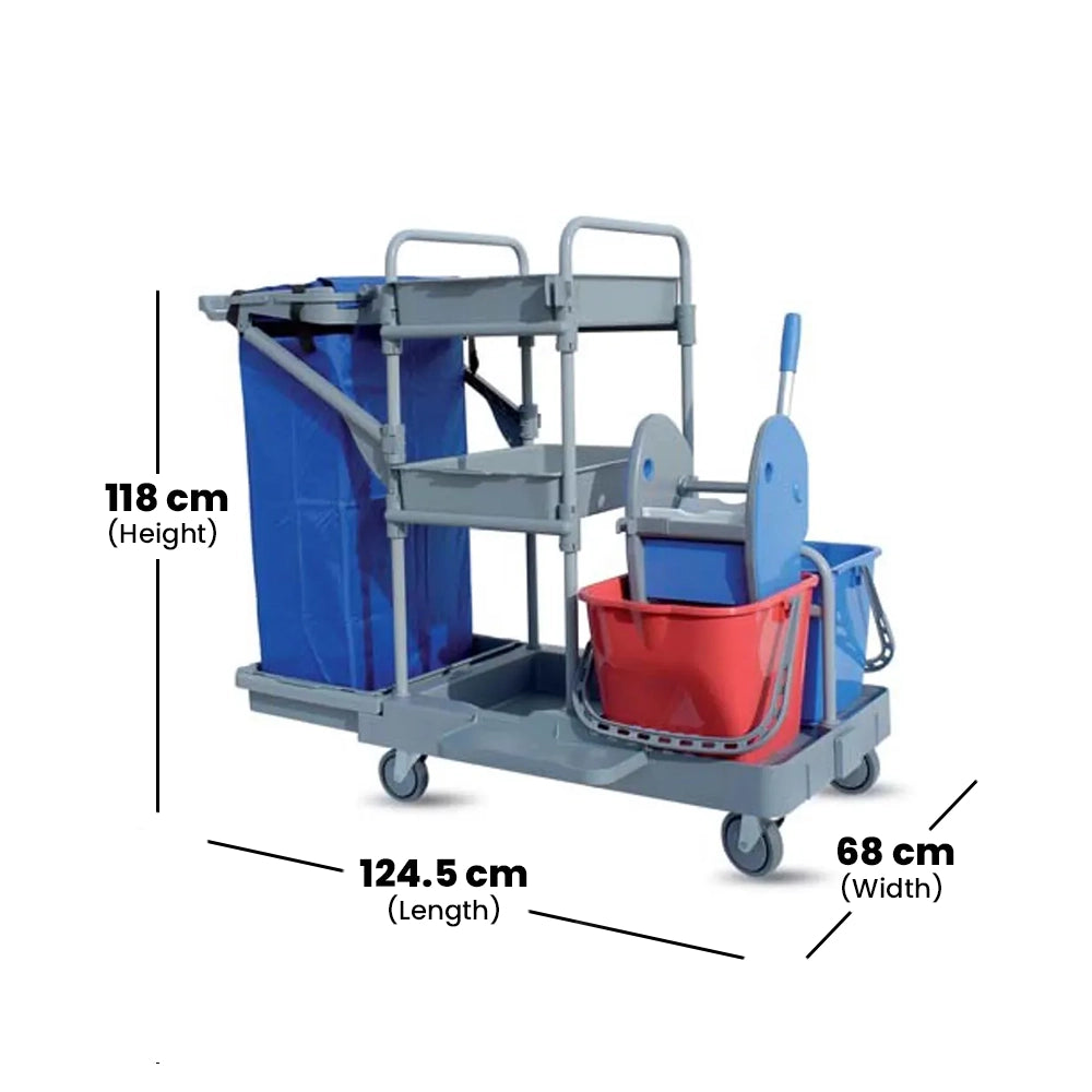 THS RSANTA S7M Housekeeping Security Trolley