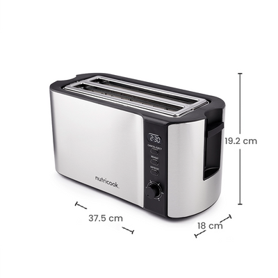 nutricook digital toaster with digital control t104s 1500 w