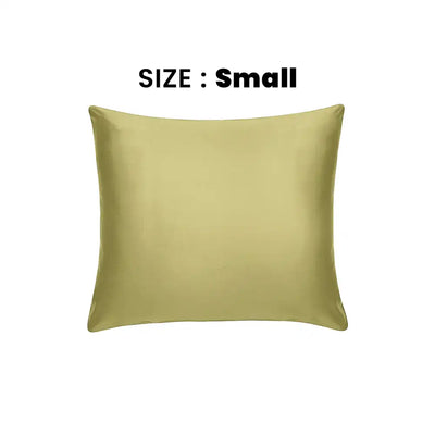 ths giza cotton small cushion cover sage green