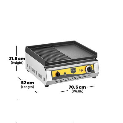 remta electric buerner casting grill 2800 w