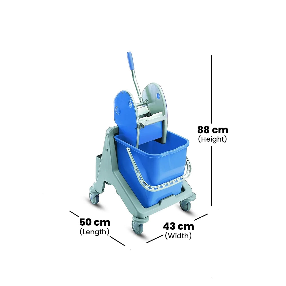 THS RSTRIS25 Single Mop Bucket Trolley 25 L