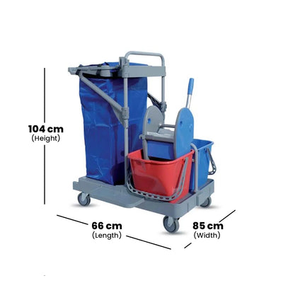 THS RSACE20 Multipurpose Service Trolley 66 x 85 x 104 cm