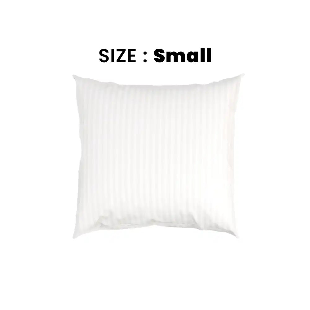 ths zen stripes small cushion cover white