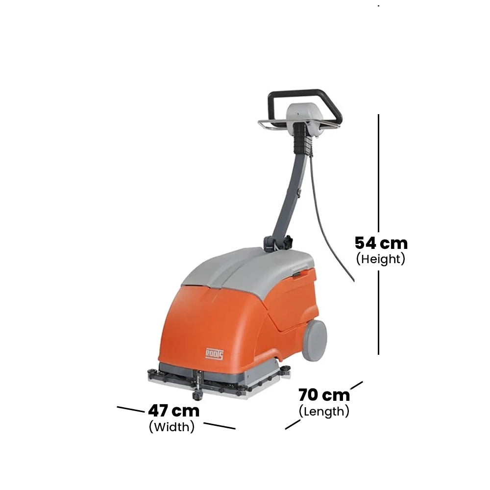 THS E350 Cylindrical Deck Scrubber Dryer