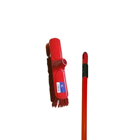 THS MV3000ANGLE Red Soft Broom Angle With Metal Handle