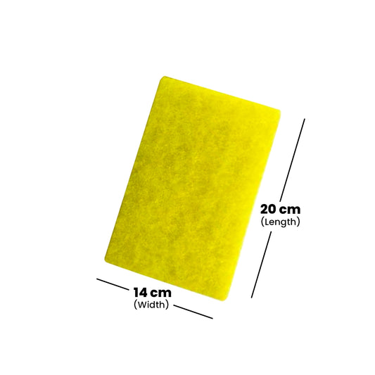 THS CJ52103 Yellow Scouring Pad