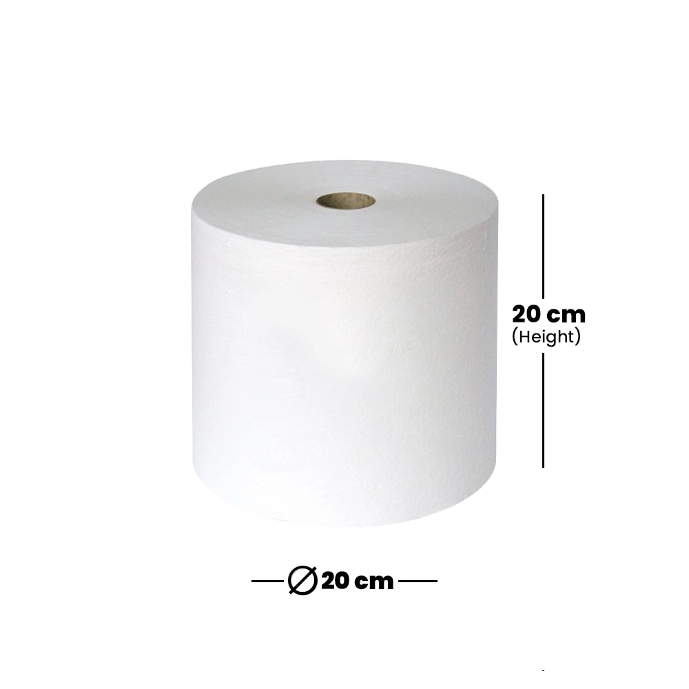 THS CX32317 Center Feed 2 Ply Hand Towel Rolls 450 Tears