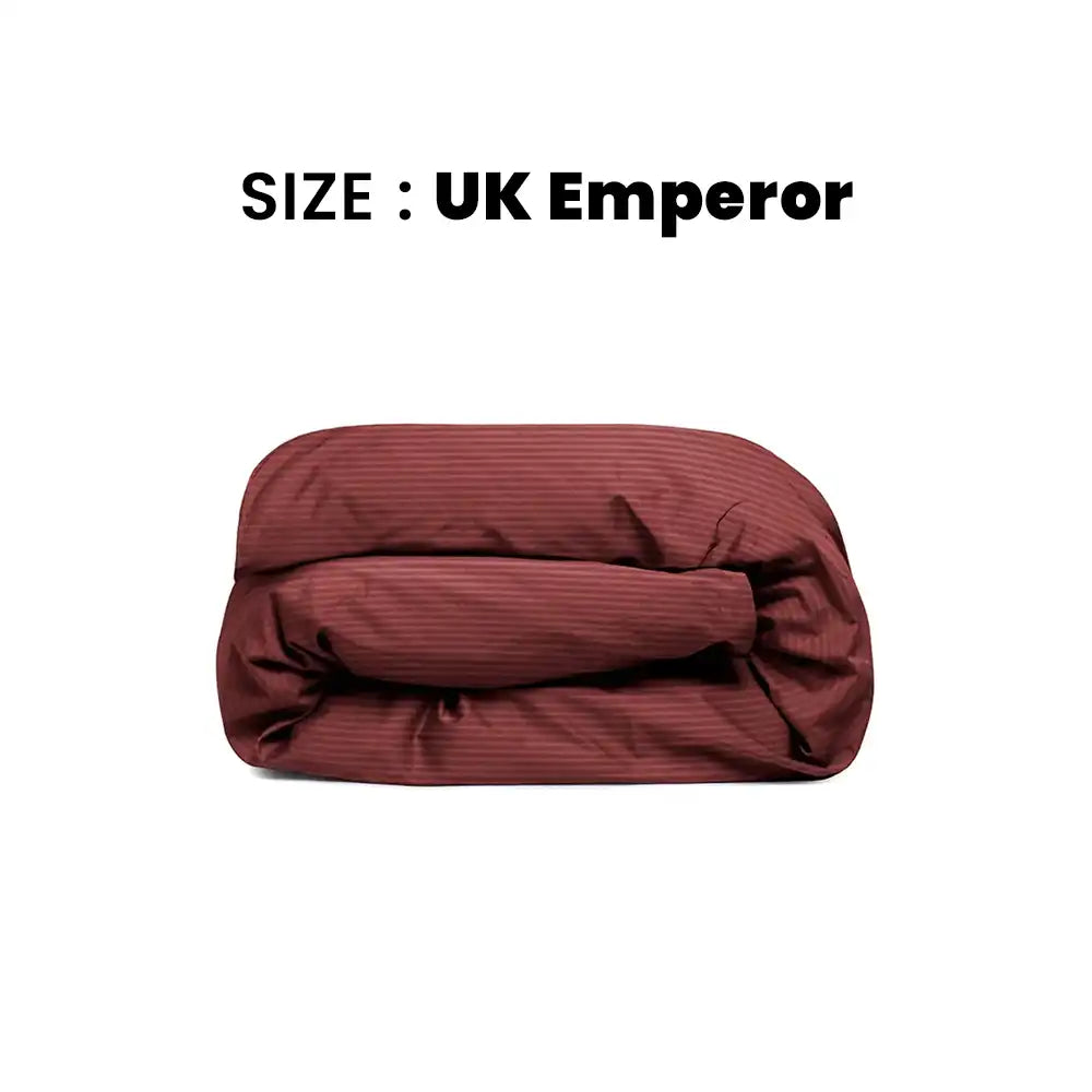 ths zen stripes uk emperor duvet cover burgundy