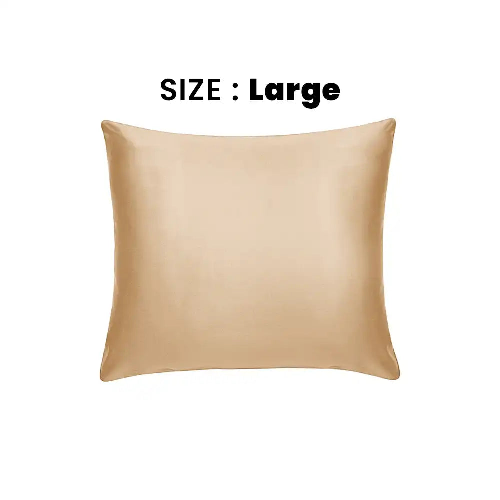 ths giza cotton large cushion cover beige