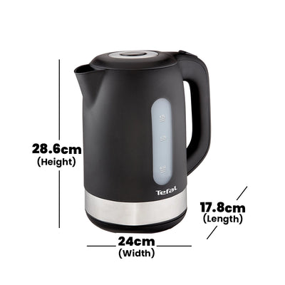 Tefal Equinoxe Electric Kettle, 1.7 L, 2400W