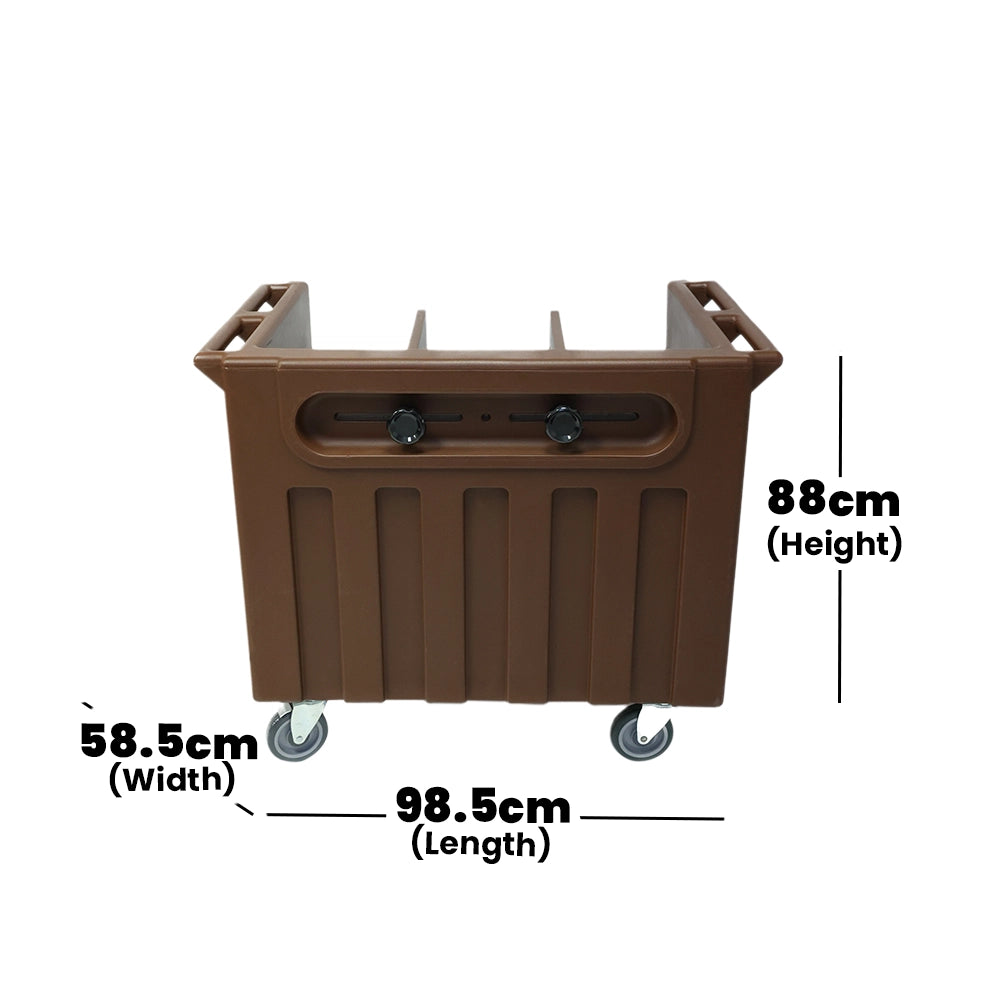 Tribeca Service Trolley for Trays size max. 89 x 69 x 176 cm