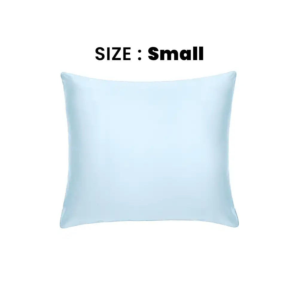 ths giza cotton small cushion cover baby blue