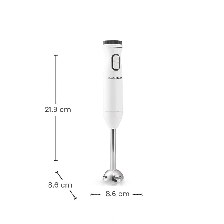 hamilton beach turbo boost hand blender with chopper whisker and beaker 600 w