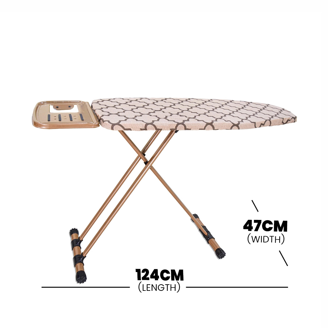 THS Stainless Steel Ironing Board, Brown, 4 pcs