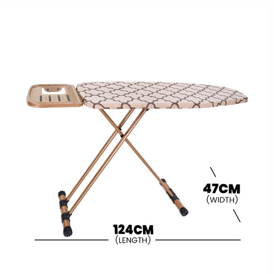 THS Stainless Steel Ironing Board, Brown, 4 pcs