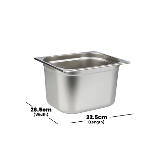 Viraj Stainless Steel GN 1/2 Pan, Height 20CM