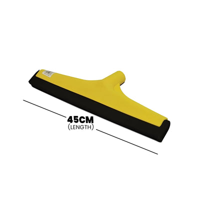 THS Plastic wiper single rubber, 45 cm, 12 pcs